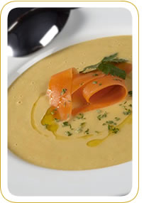 Crema de calabaza y zanahoria (6 personas)